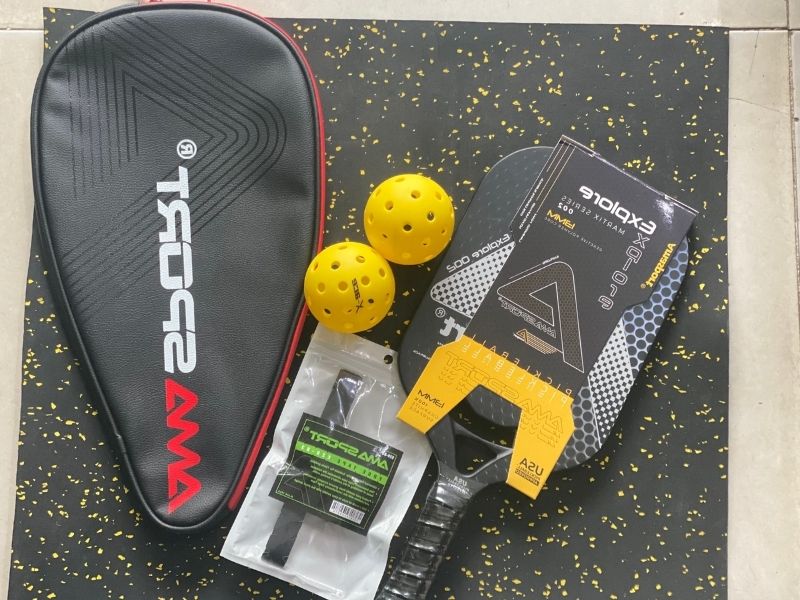 Hình ảnh thực tế vợt Pickleball AMA JP80-1