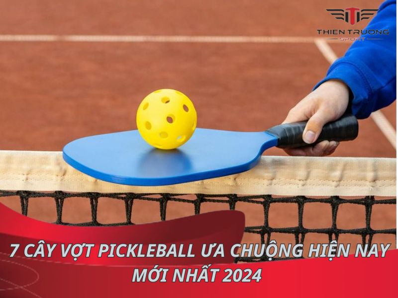 Top 7 cây vợt Pickleball ưa chuộng hiện nay mới nhất 2024 