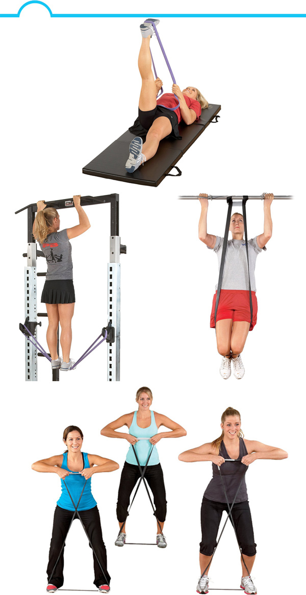 Bộ dây bản thun tập thể lực Pseudois 5 màu 5 Bộ dây bản thun tập thể lực Pseudois 5 màu