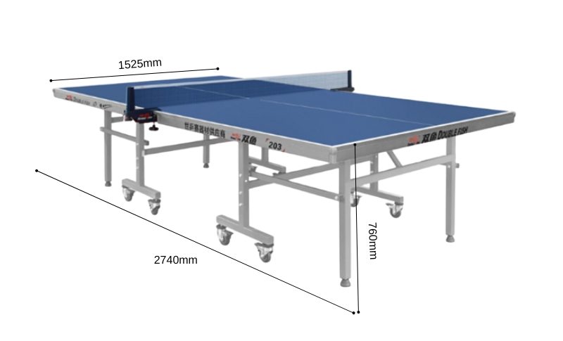 Bàn bóng bàn Double Fish 203M 6 Bàn bóng bàn Double Fish 203MGiá bán: 12.700.000 đồng