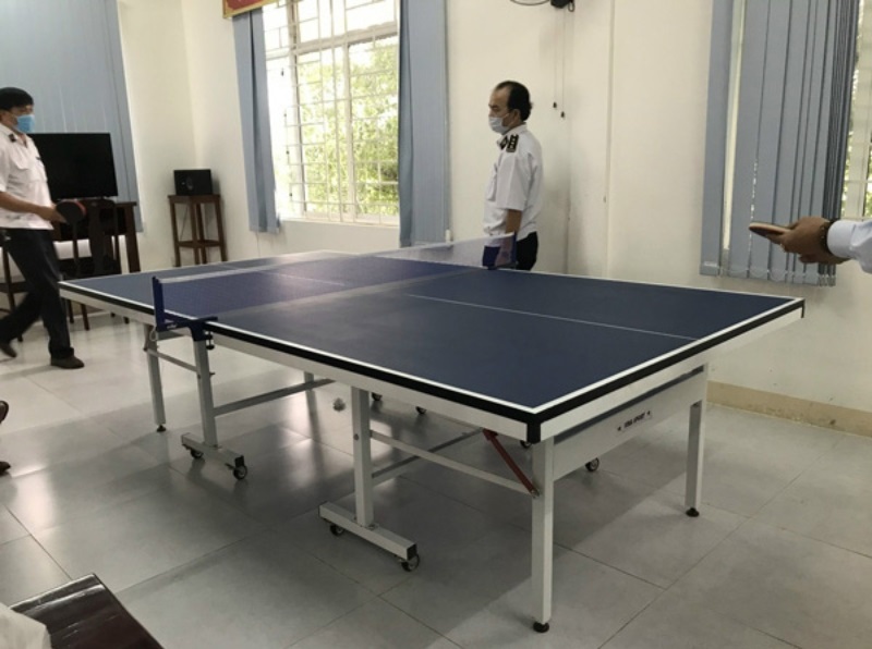 Bàn bóng bàn VinaSport MDF 25mm 10 bàn bóng bàn VinaSport MDF 25mm