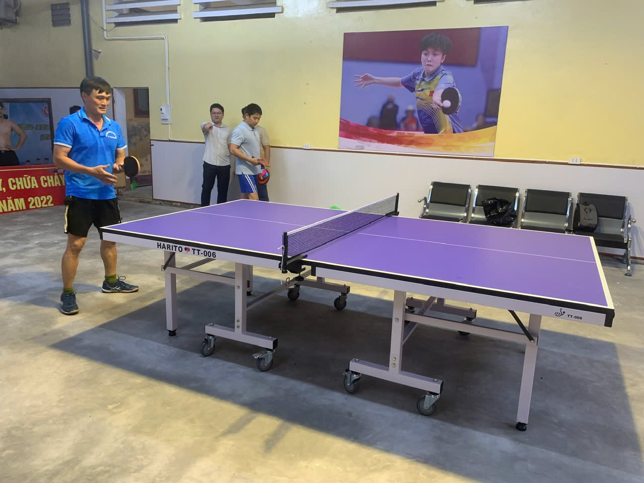 Phòng tập luyện phong trào sử dụng bàn bóng bàn Harito TT-006