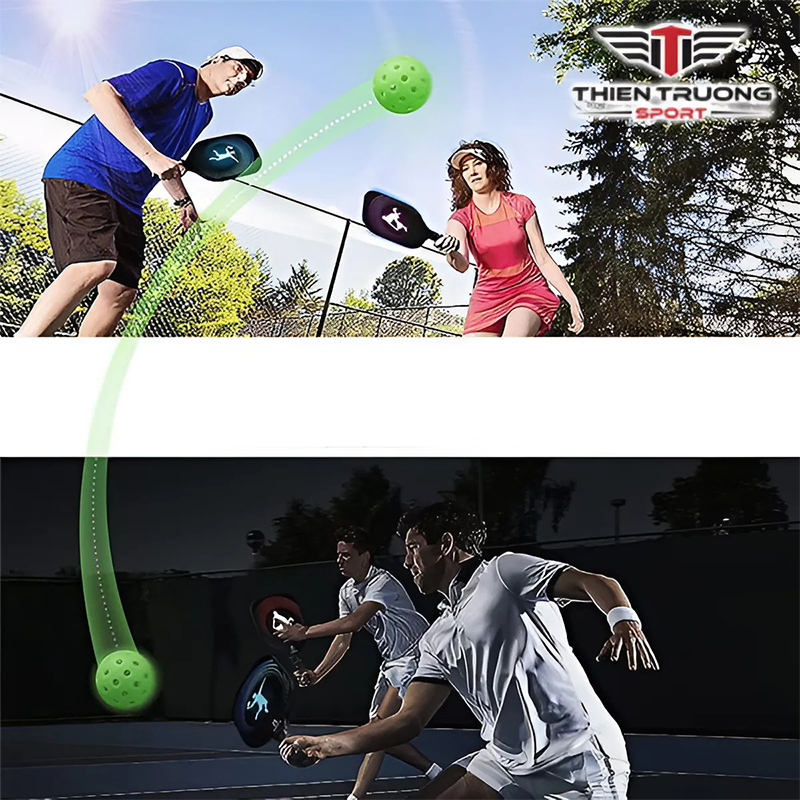 Bóng Pickleball Leatou 40 lỗ 6 Bóng Pickleball Leatou 40 lỗ