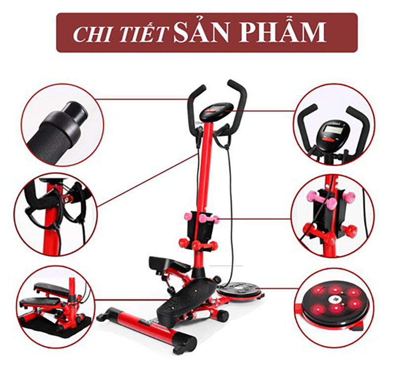 Máy tập thể dục đa năng TT-002 6 Cấu tạo máy tập thể dục đa năng TT-002