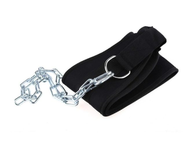 Đai lưng thể hình có xích treo tạ 7 Đai lưng thể hình có xích treo tạ