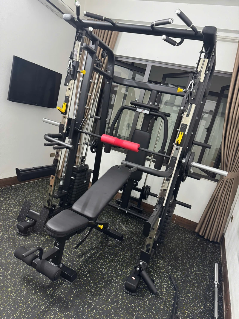 Lắp đặt khung gánh tạ đa năng HQ 368 tại Phú Thọ