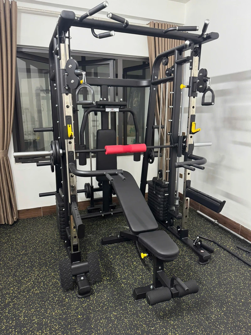 Lắp đặt khung gánh tạ đa năng HQ 368 tại Phú Thọ