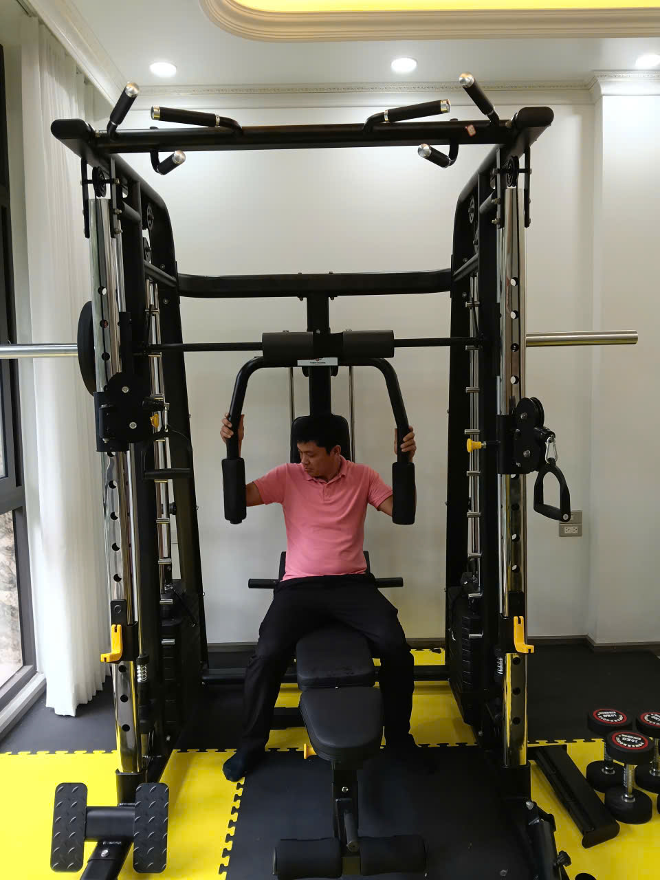 Giàn tạ đă năng HQ-368 - Lắp đặt tại Đền Lừ 