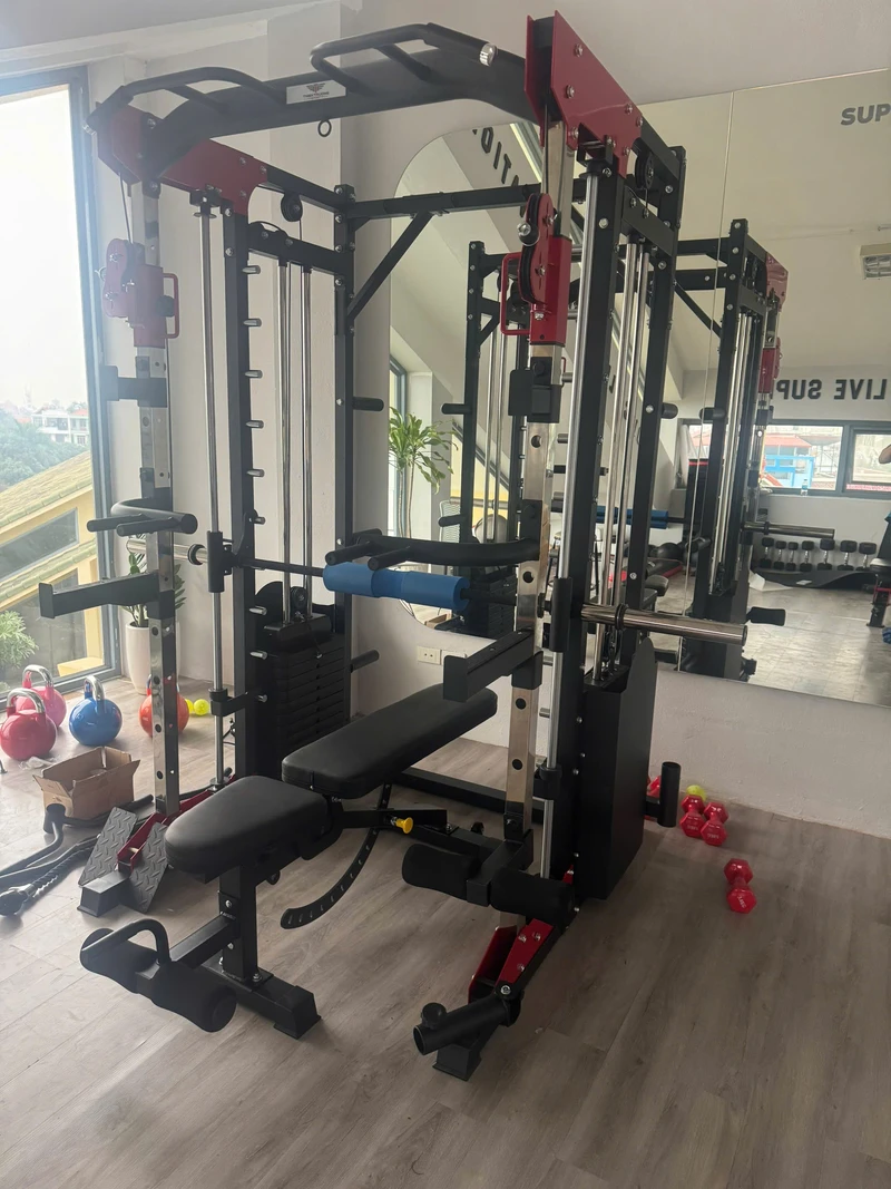 Khung gánh tạ đa năng HQ-K11 Kèm Ghế 16 K11 lap tai Vinh Phuc 6