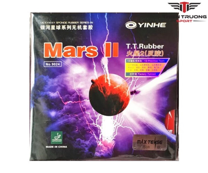 Mặt vợt bóng bàn Yinhe Mars II 2 Hình ảnh mặt vợt bóng bàn Yinhe Mars II
