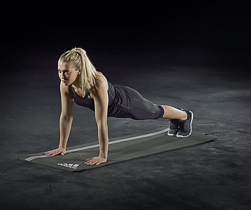 Thảm Tập Yoga Adidas ADMT-12236WH 6 Thảm tập Yoga Adidas ADMT-12236WH phù hợp tập Yoga, tập thể dục, tập Gym...