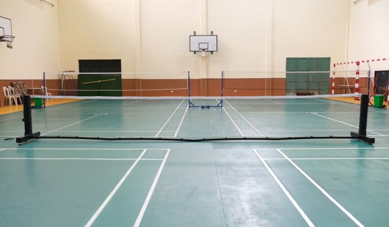 Trụ Pickleball thi đấu TT 805 14 trụ lưới thi đấu Pickleball TT 805