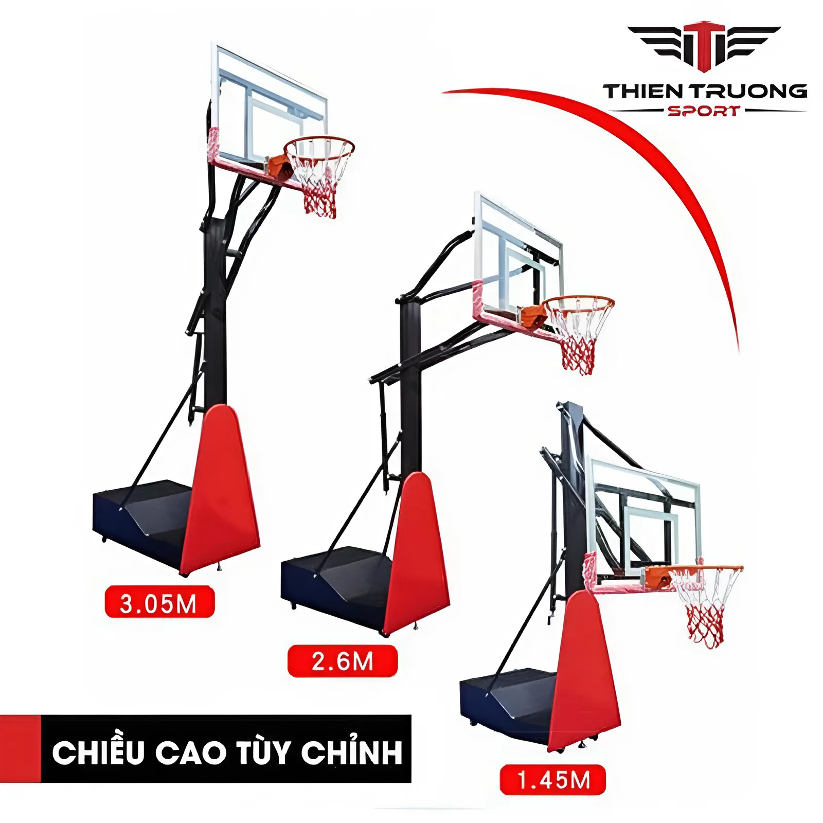 Trụ bóng rổ S030 nhập khẩu 4 bóng rổ S030 nhập khẩu