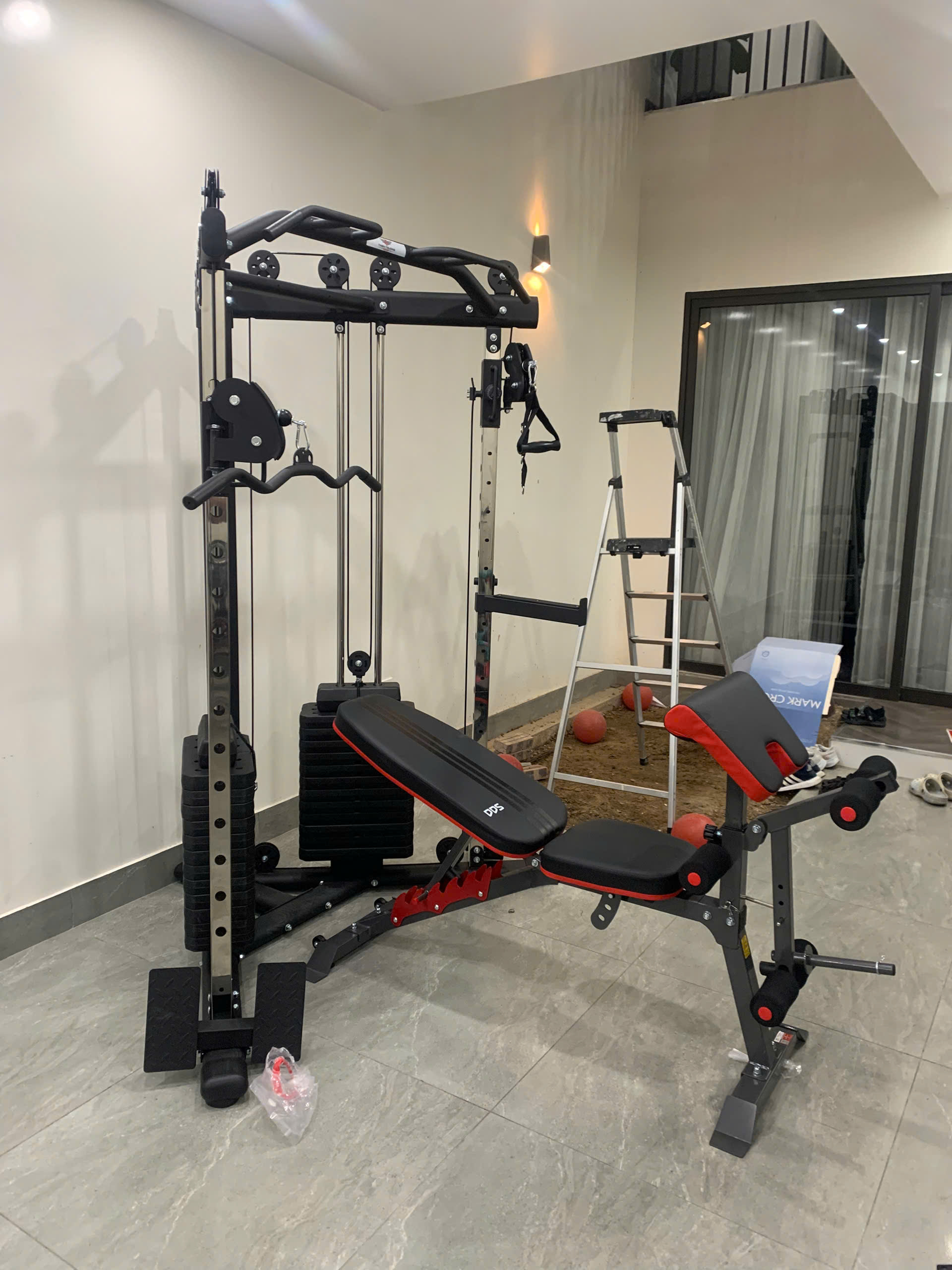 Lắp giàn tạ V021 tại Hải Phòng