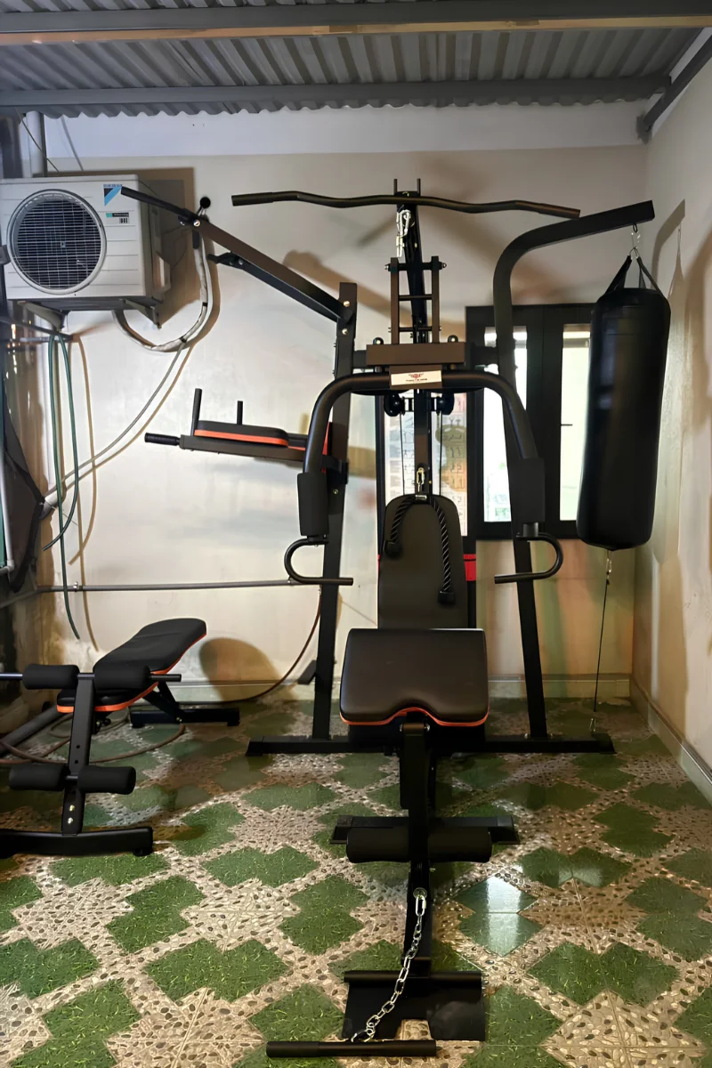 Lắp giàn tạ đa năng HQ-808I cho khách 