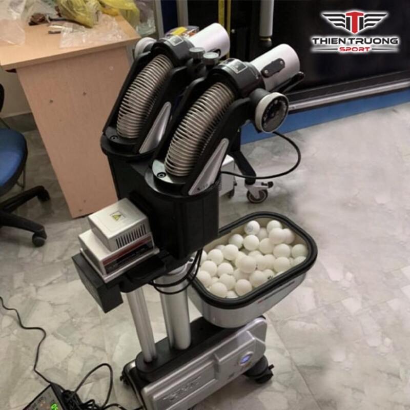 Máy bắn bóng bàn Y&T S27 (2 nòng) 4 Máy bắn bóng bàn Y&T S27