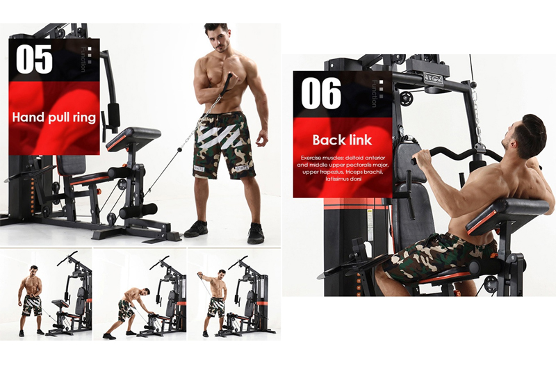 Các bài tập với giàn tạ đa năng HQ-708