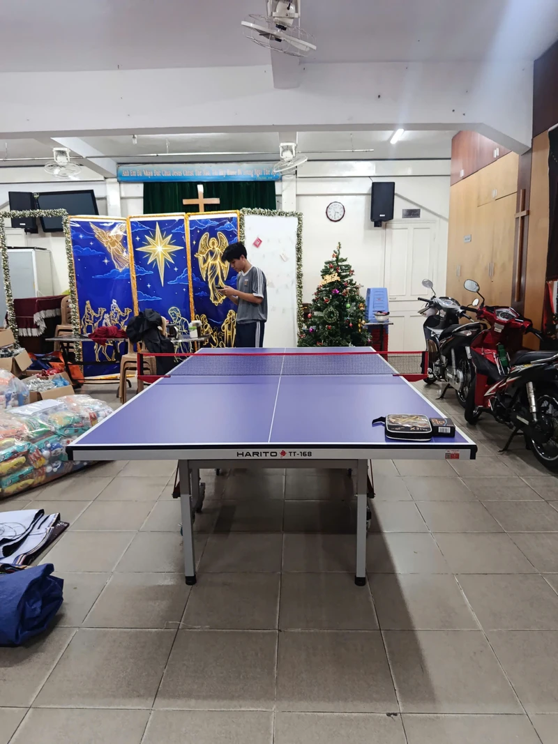 bàn bóng bàn harito tt-168 lắp tại điện biên phủ, q3, HCM