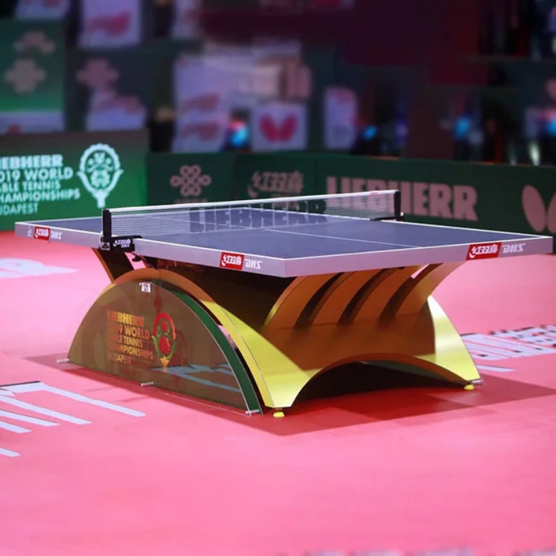 Bàn bóng bàn DHS Gold Rainbow 12 Bàn DHS Gold Rainbow tiêu chuẩn quốc tế ITTF trong các giải đấu chuyên nghiệp