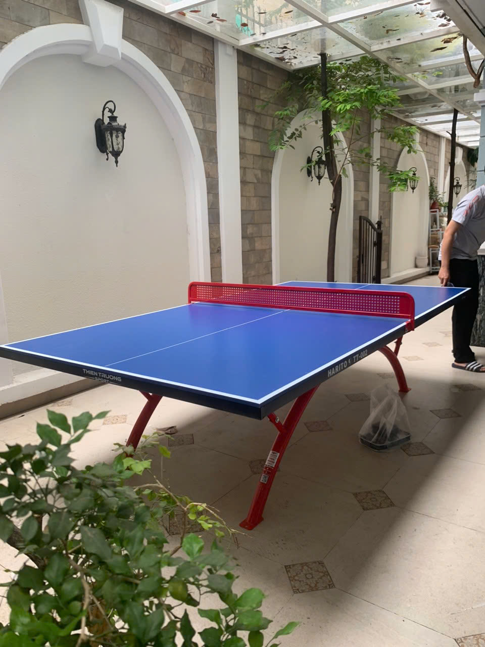 Bàn Harito TT-002 được lắp tại khu nghỉ dưỡng