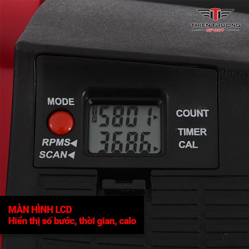 Máy tập đi bộ Air Climber 8 Màn hình hiển thị thông số luyện tập