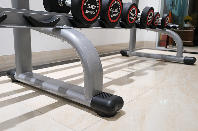 Giá để tạ 2 tầng (loại 10 cặp) HQ-10 7 Chân giá để tạ