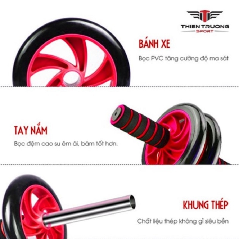 Con lăn tập bụng AB Wheel 6 Con lăn tập bụng AB Wheel