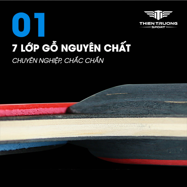 Vợt bóng bàn Huieson X 3 sao 7 vợt bóng bàn Huieson X 3 sao