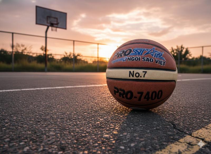 Địa chỉ mua bóng rổ dán B7 Prostar Pro 7400 uy tín