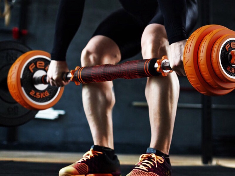 Bộ tạ tay đa năng FED loại 20kg 8 Thanh tạ đòn