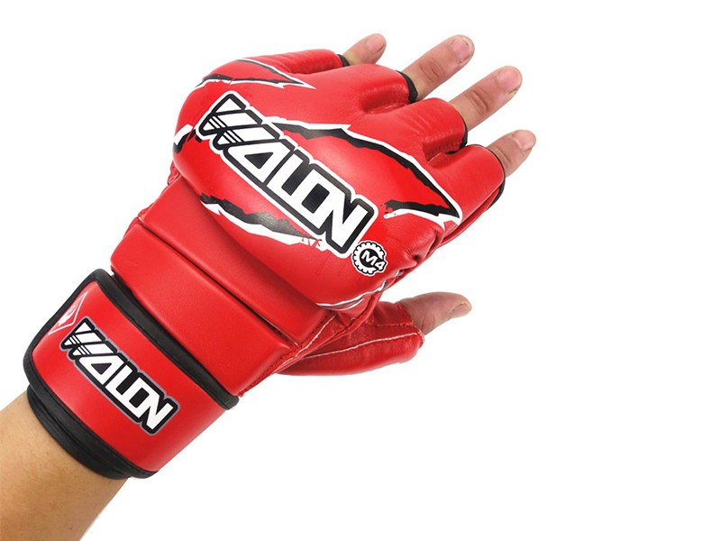 Găng tay MMA Wolon 7 Phần khóa cổ tay được làm bằng khóa dán