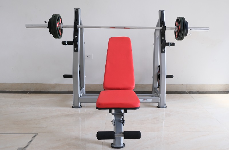 Ghế nằm đẩy tạ G02 5 Ghế nằm đẩy tạ G02