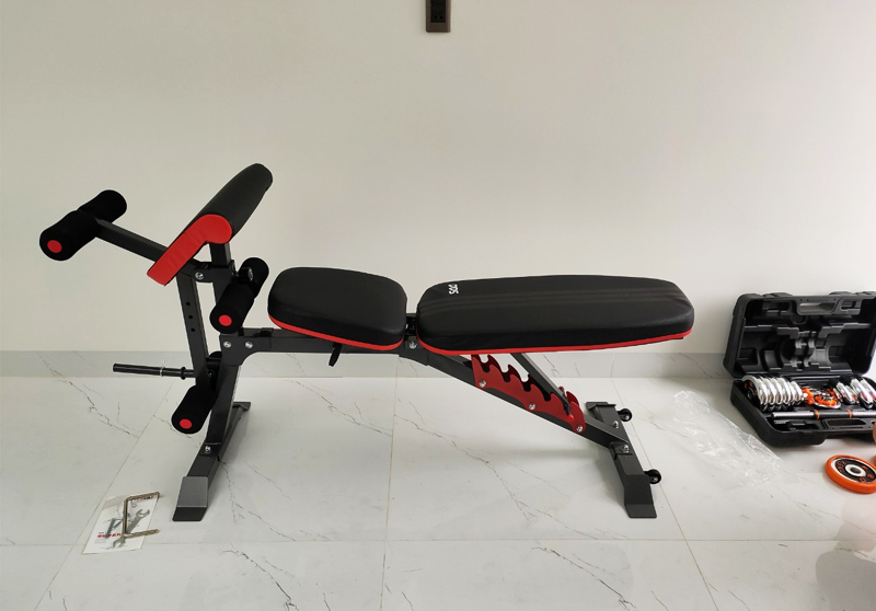 Ghế tập Gym đa năng DDS-1205 6 Yên ghế bọc đệm