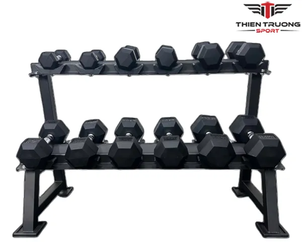 Giá để tạ tay 2 tầng 6 đôi Kingbox