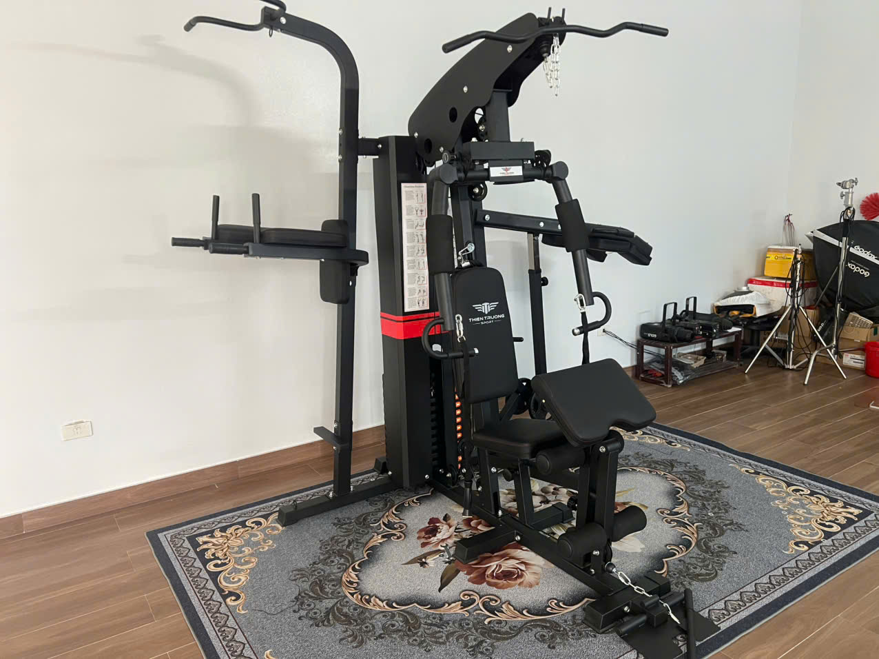 Giàn tạ đa năng HQ-908S 20 gian 908 thai binh 5