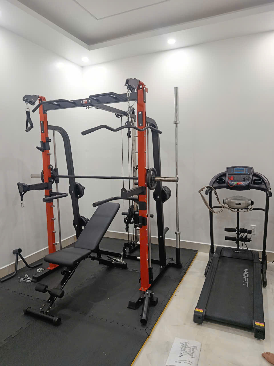 Giàn tạ đa năng HQ-K9 lắp tại Long An