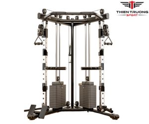 Giàn kéo tạ xô vai đôi HQ-V021 19 Giàn kéo tạ xô vai đôi HQ - V 021