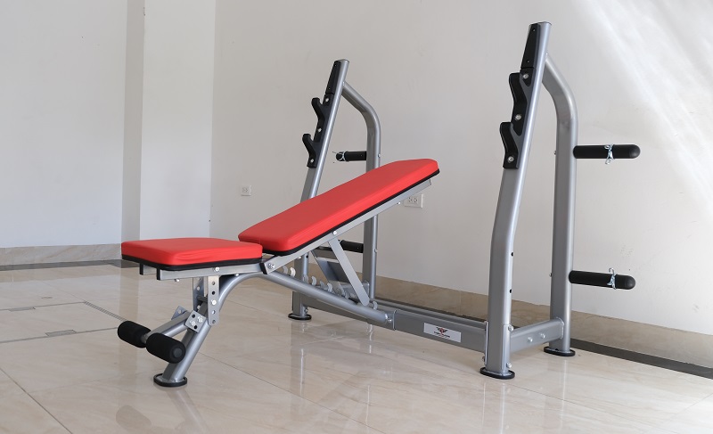 Ghế nằm đẩy tạ G02 8 Ghế nằm đẩy tạ G02