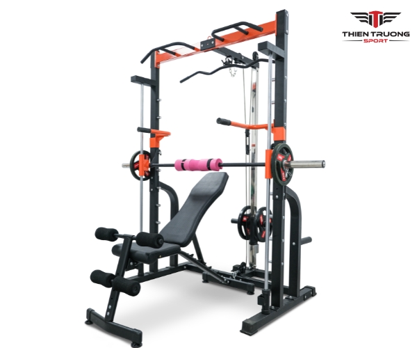 Hình ảnh thực tế khung gánh tạ đa năng HQ-K8