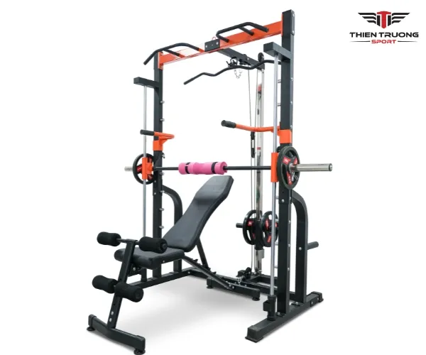 Bộ khung gánh tạ đa năng HQ-K8 Kèm ghế tạ