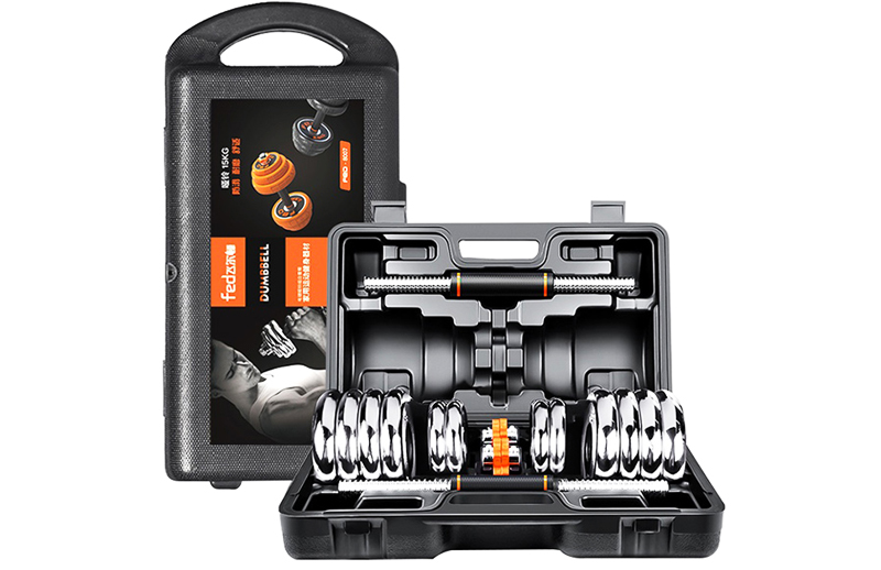Bộ tạ tay đa năng FED loại 30kg 8 Hộp đựng bộ tạ tay đa năng FED