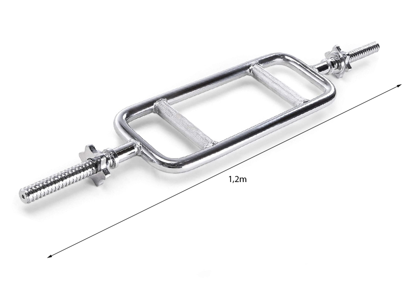 Đòn tạ hình chữ nhật Inox 4 Kích thước đòn tạ hình chữ nhật Inox