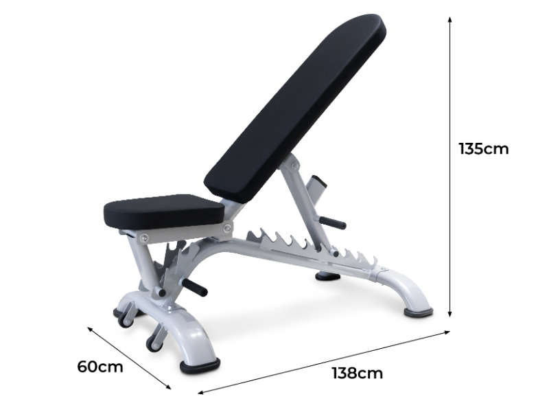 Ghế tập tạ HQ-7008 16 Kích thước của ghế tập HQ-7008