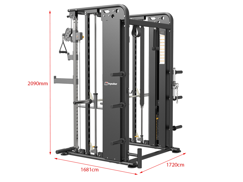 Giàn tạ đa năng Impulse ES2100 11 Kích thước giàn tạ đa năng Impulse ES2100