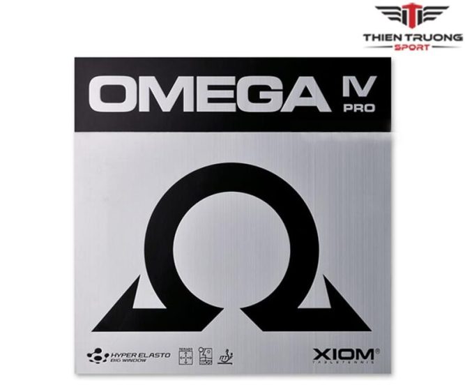 ảnh thumb Mặt vợt bóng bàn Xiom Omega IV Pro