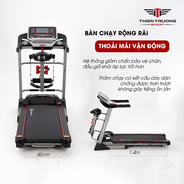 Máy chạy bộ điện đa năng Oreni RE-3 11 Máy chạy bộ đa năng Oreni RE-3