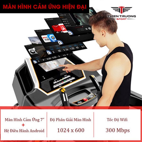 Máy chạy bộ điện HQ 555 8 Máy chạy bộ điện HQ 555