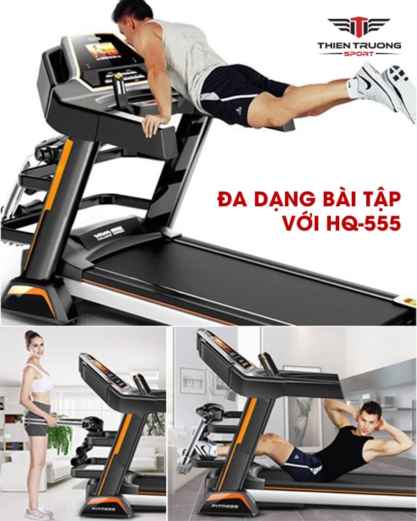 Máy chạy bộ điện HQ 555 10 Máy chạy bộ điện HQ 555