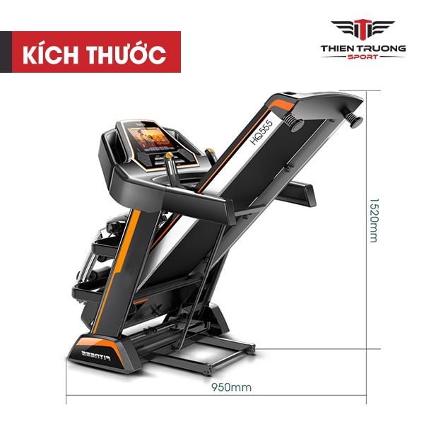 Máy chạy bộ điện HQ 555 6 Kích thước máy chạy bộ điện HQ-555