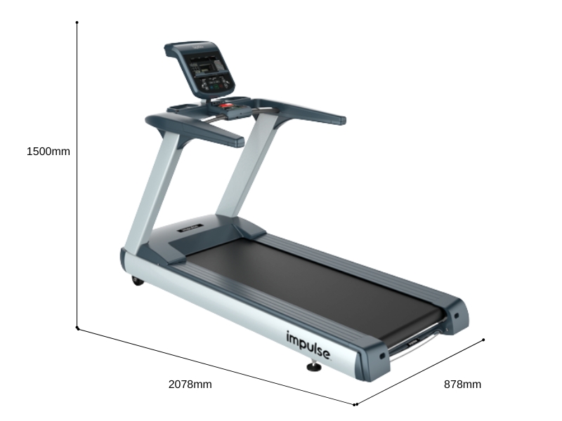 Máy chạy bộ điện Impulse RT500 6 máy chạy bộ điện Impulse RT500